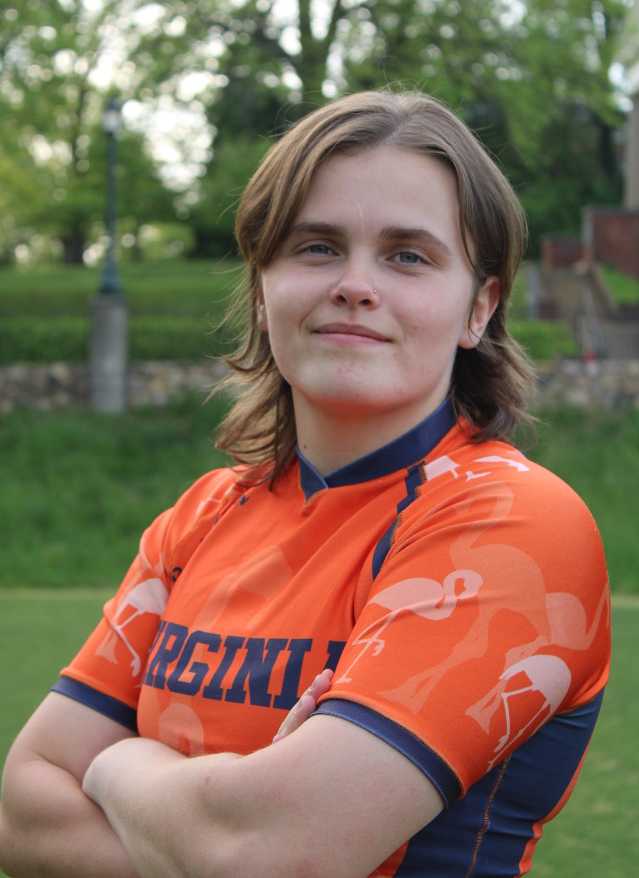 Carson Crenshaw in rugby gear