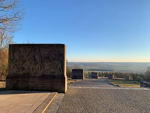Buchenwald Concentration Camp Memorial in Germany, Outside
