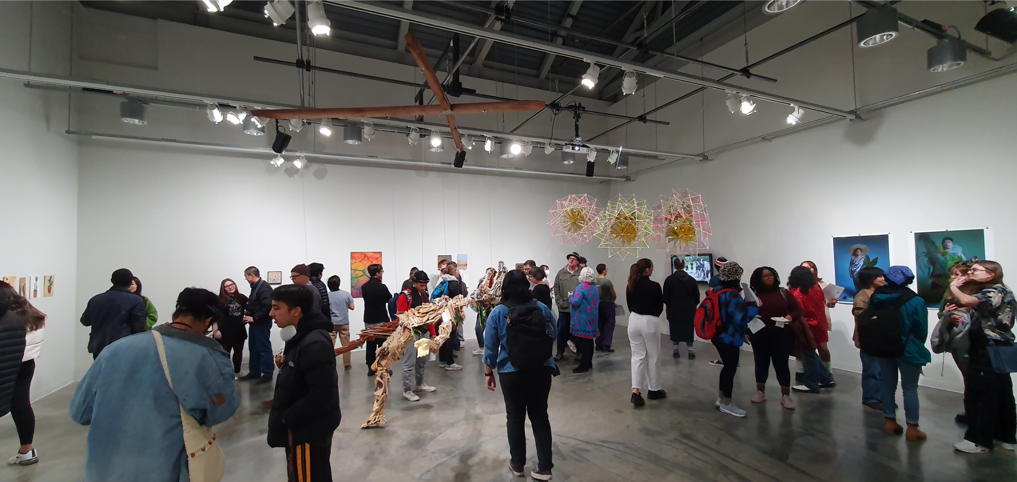 Zhiwen Xu,  Exhibition Opening, Ruffin Gallery, January 27, 2023