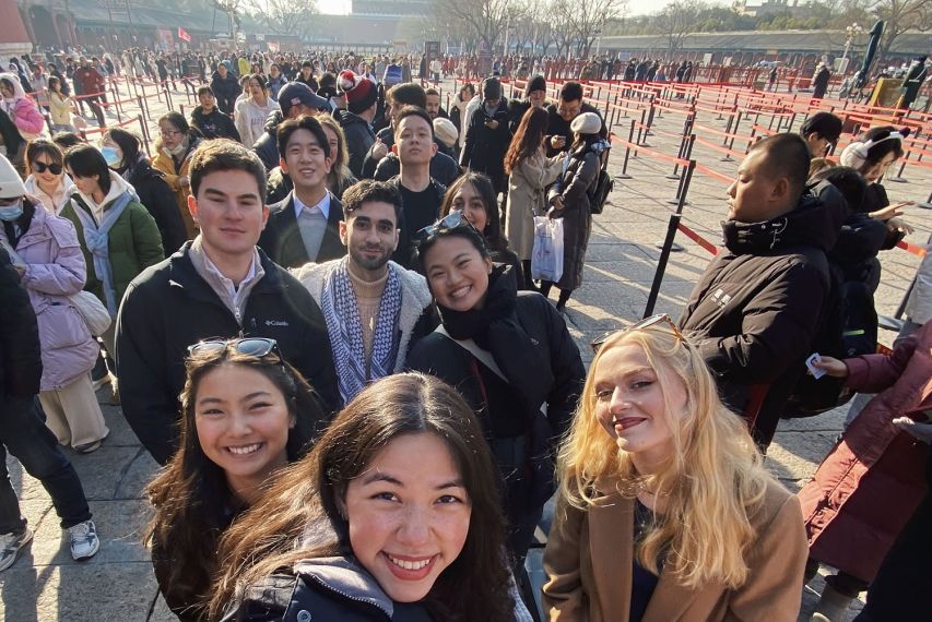 UVA Students at Tiananmen 