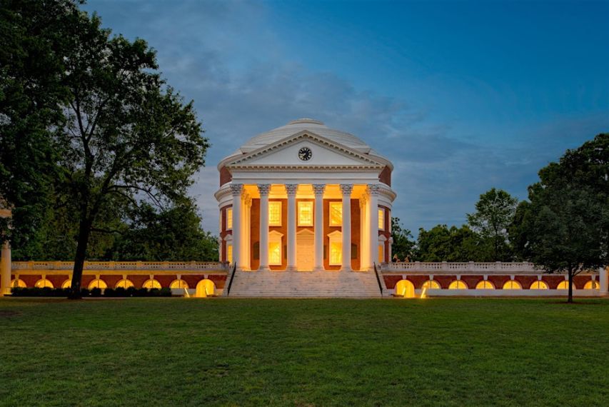 Rotunda at night
