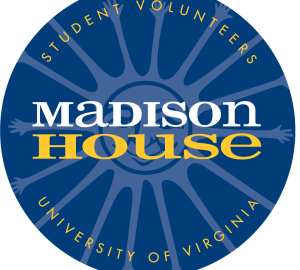 Madison House logo of smiling sun with the text "Madison House Student Volunteers University of Virginia"